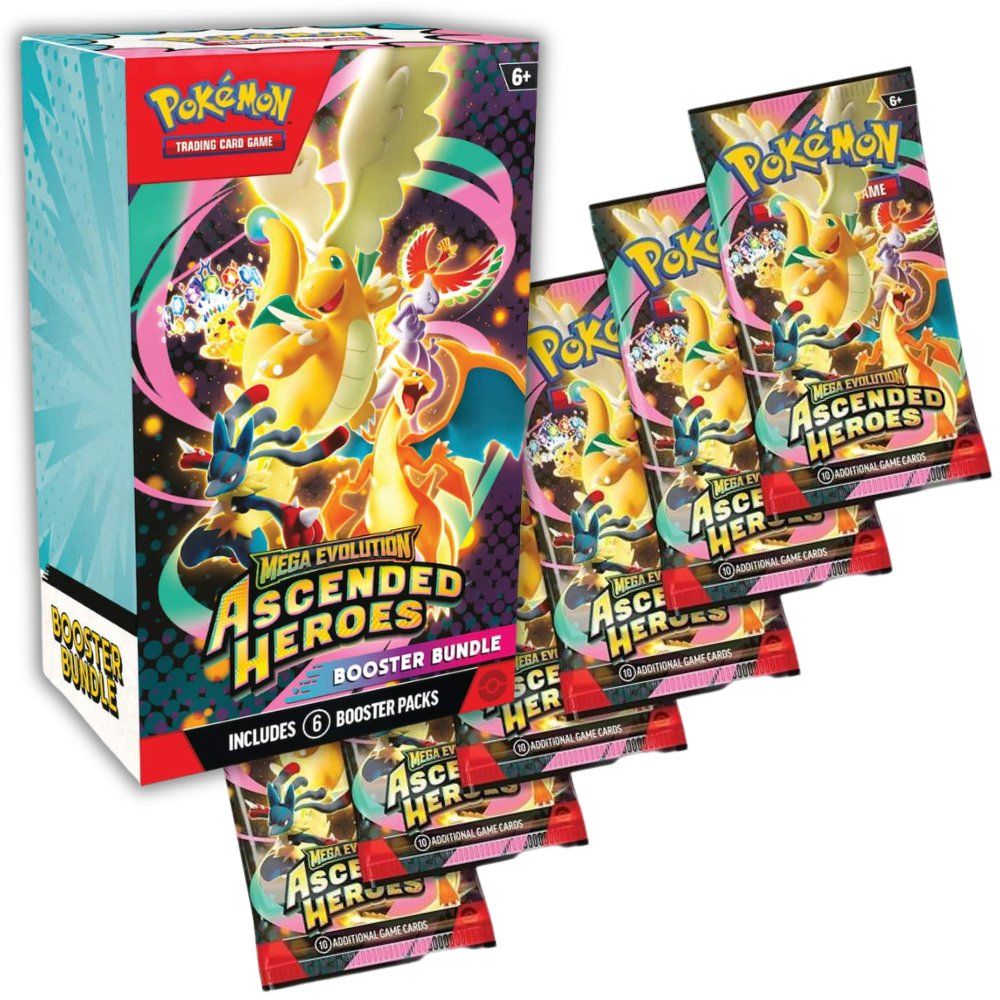 Pokémon Tcg Ascended Heroes Booster Bundle en ESPAÑOL