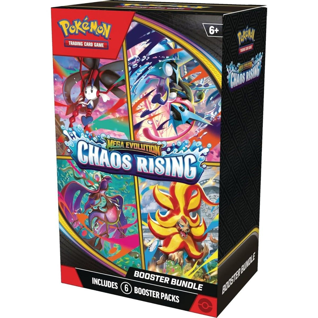 Pokémon Tcg CHAOS RESING Booster Bundle en INGLES