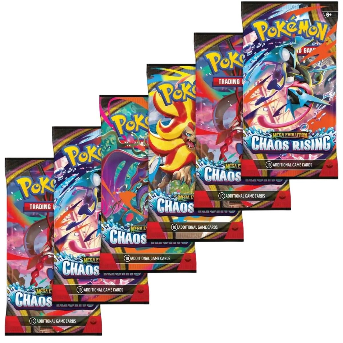 Pokémon Tcg CHAOS RESING Booster Bundle en INGLES
