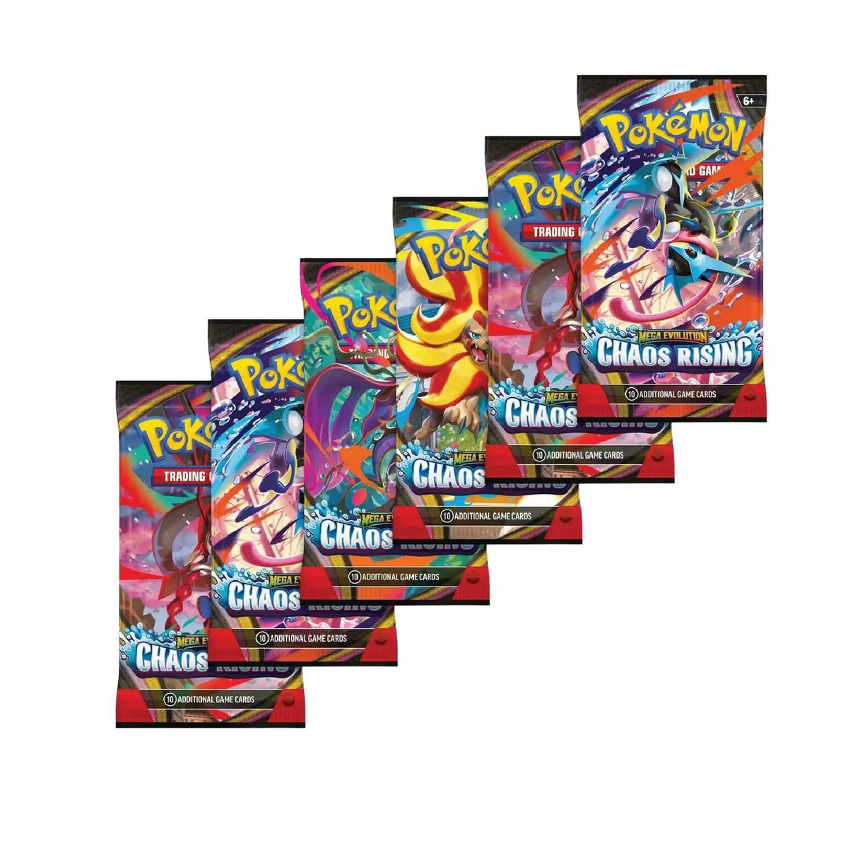 Pokémon Tcg CHAOS RESING Booster Bundle en INGLES