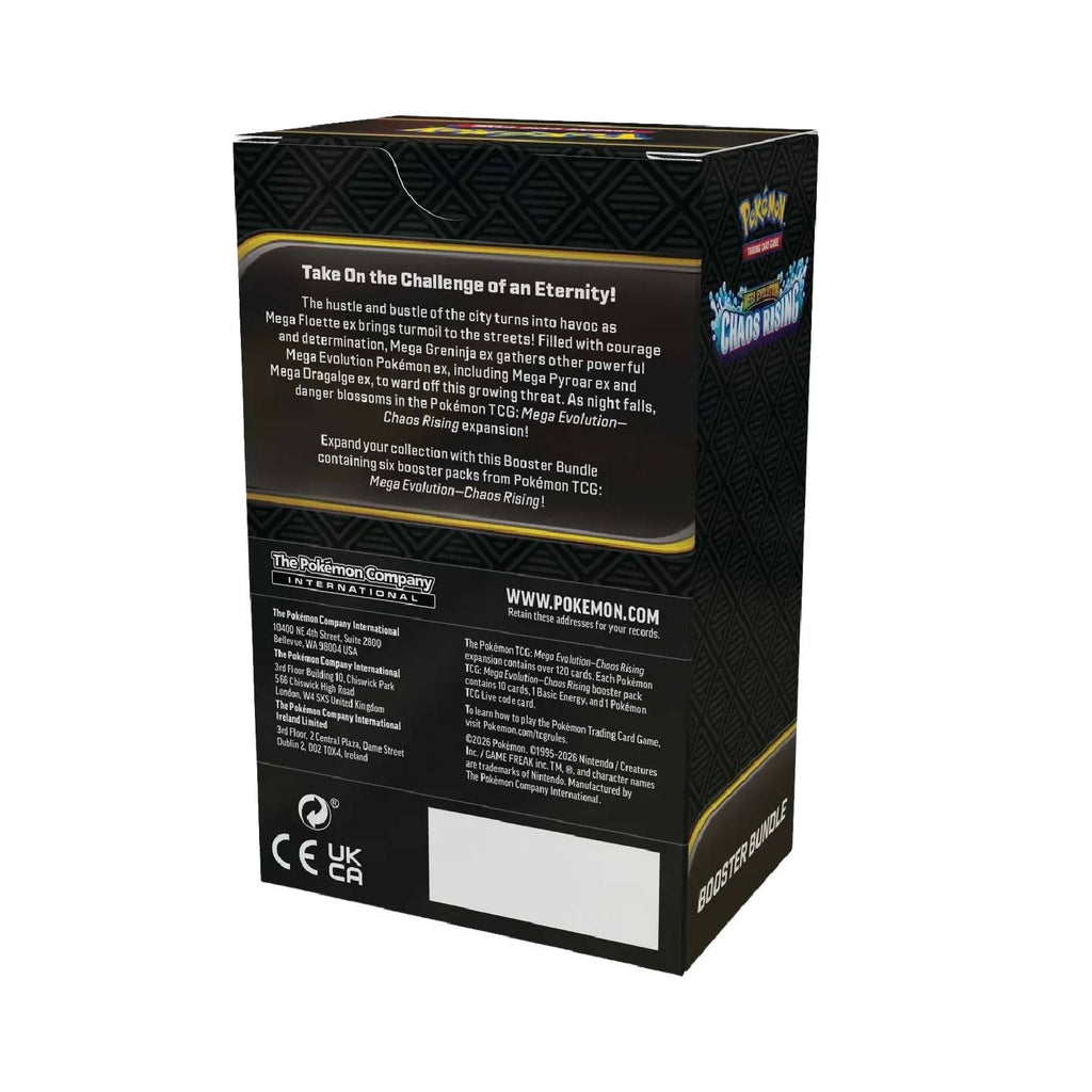 Pokémon Tcg CHAOS RESING Booster Bundle en INGLES