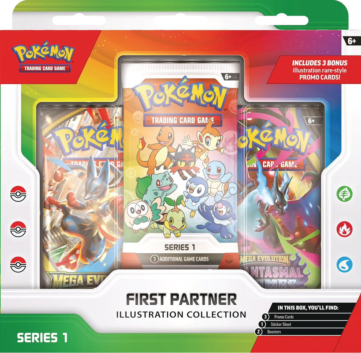 TCG Pokemon First Partner Edition Serie 1 Primer Compañero INGLES