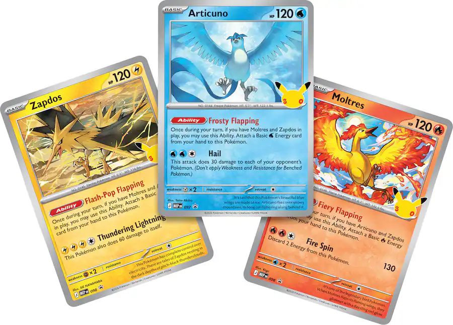 TCG Pokemon 30 Aniversario  Poster Collection en INGLES