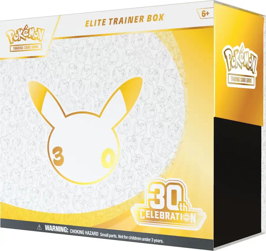 Pokémon Tcg 30 Aniversario Elite Trainer Box ETB en INGLES