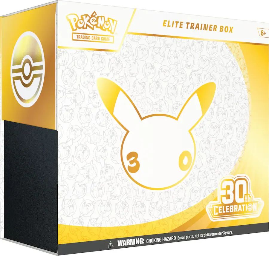 Pokémon Tcg 30 Aniversario Elite Trainer Box ETB en INGLES