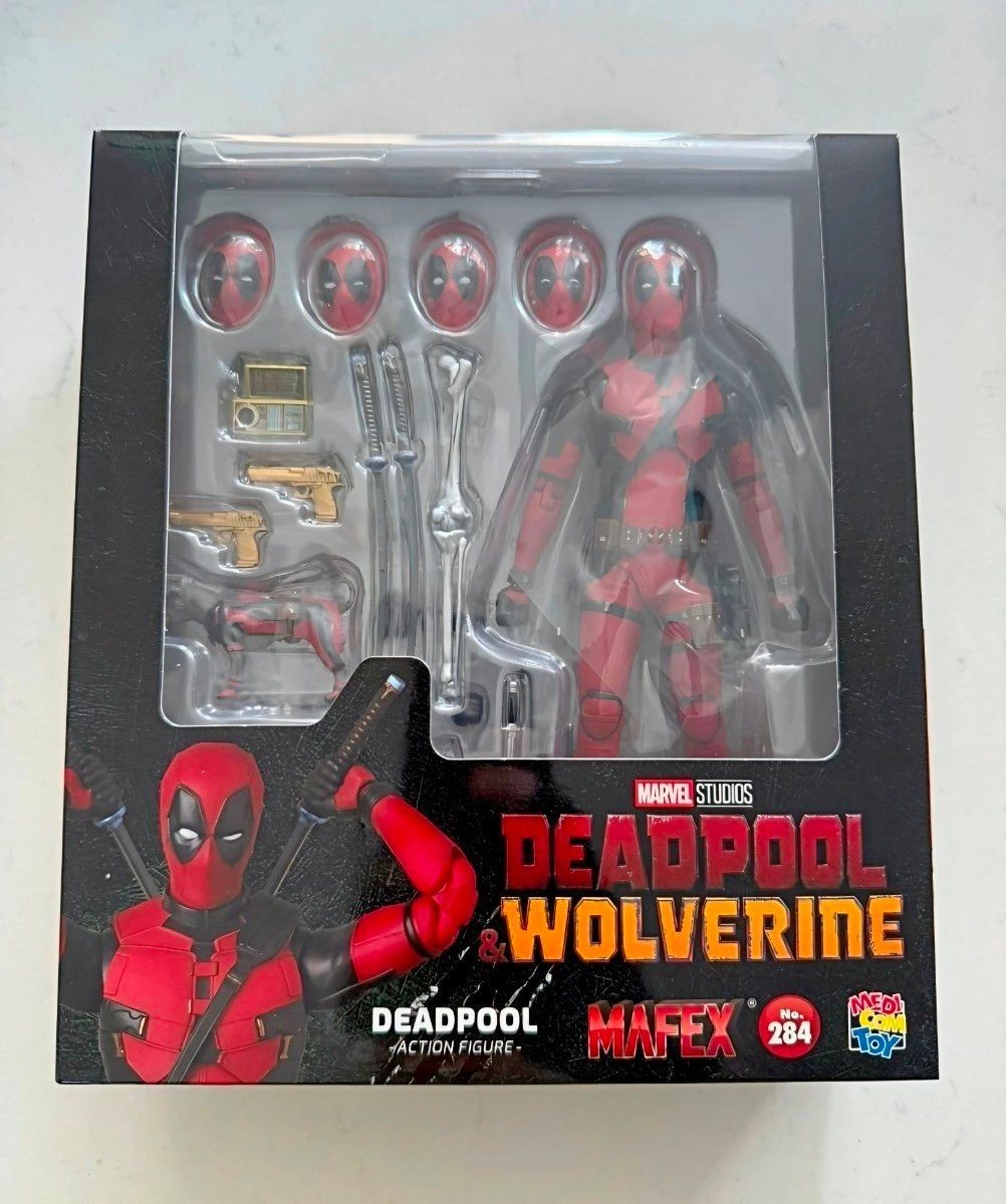 Figura de Acción Deadpool & Wolverine MAFEX 284 Deadpool Medicom Toys