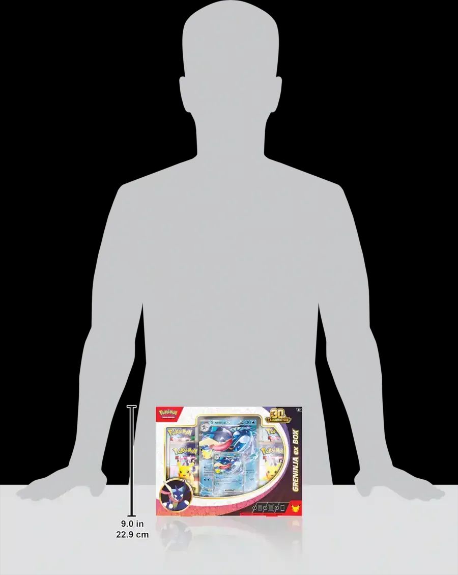 TCG Pokemon 30 Aniversario Greninja EX Box en ESPAÑOL