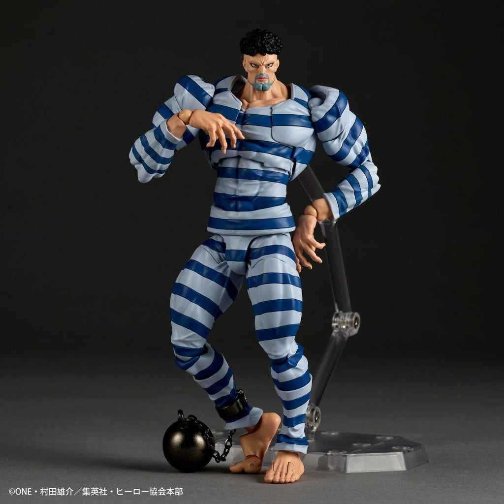 Figura Amazing Yamaguchi Revoltech: One Punch Man Puri Puri Prisoner + Bonus