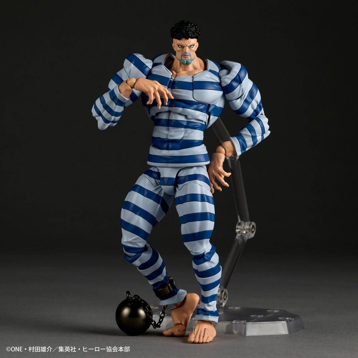 Figura Amazing Yamaguchi Revoltech: One Punch Man Puri Puri Prisoner + Bonus