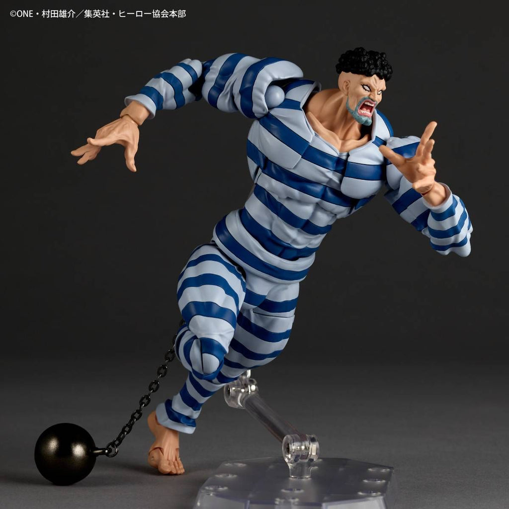 Figura Amazing Yamaguchi Revoltech: One Punch Man Puri Puri Prisoner + Bonus