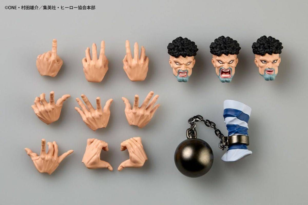 Figura Amazing Yamaguchi Revoltech: One Punch Man Puri Puri Prisoner + Bonus