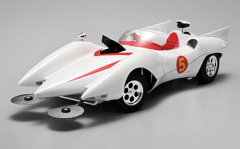 Auto a Escala 1-24 Armable Meteoro Speed Racer MAch 5  Model Kit