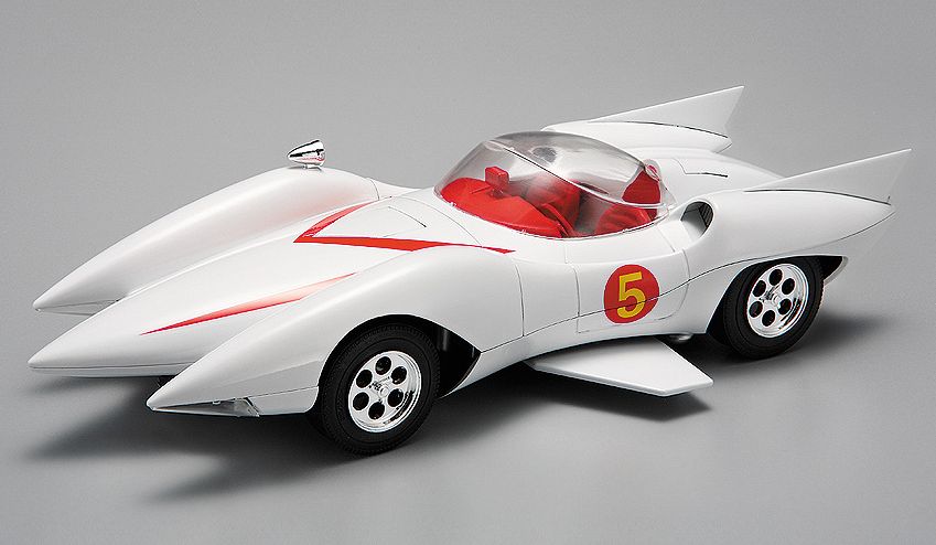 Auto a Escala 1-24 Armable Meteoro Speed Racer MAch 5  Model Kit