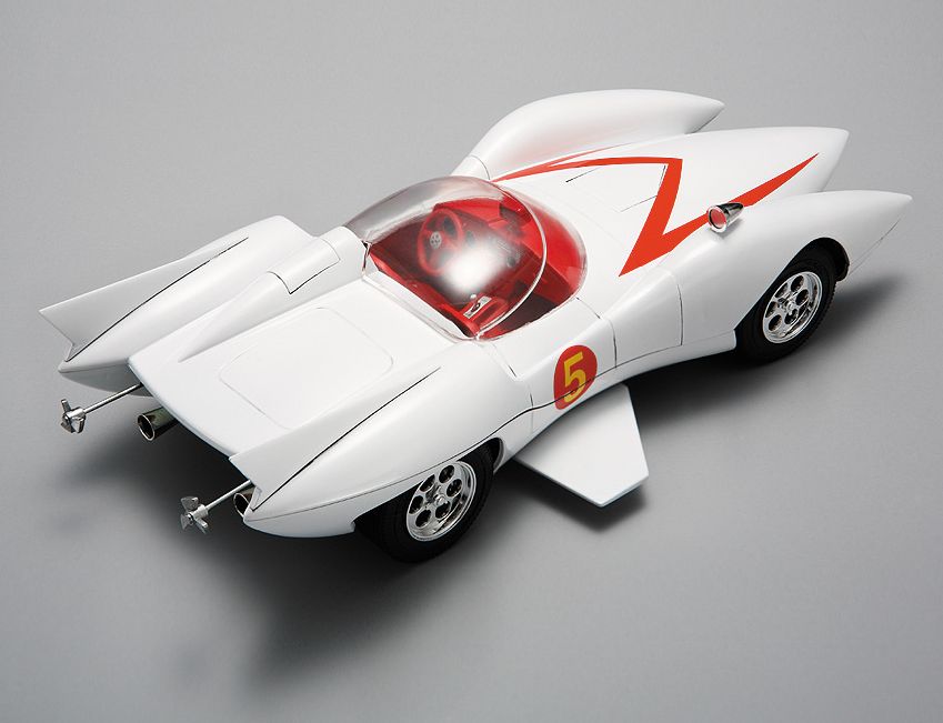 Auto a Escala 1-24 Armable Meteoro Speed Racer MAch 5  Model Kit