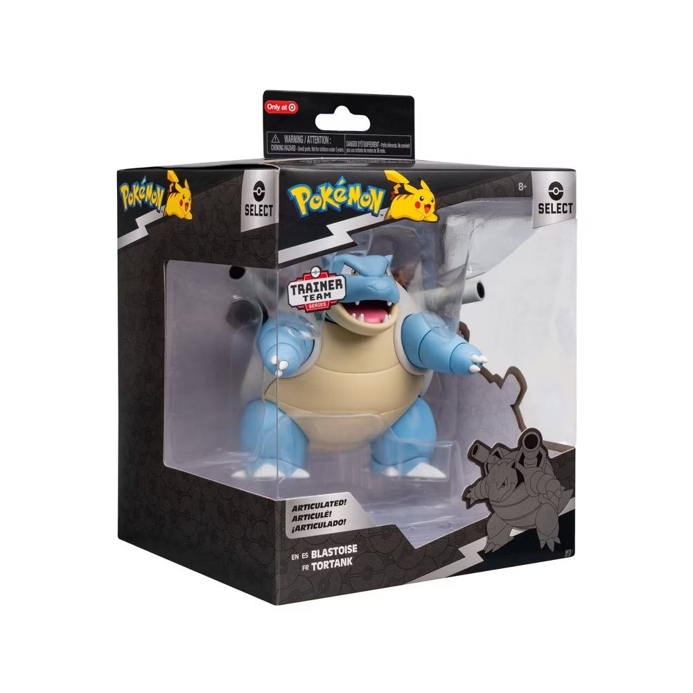 Figura de Acción Pokemon Select Series 5 Blastoise Exclusivo
