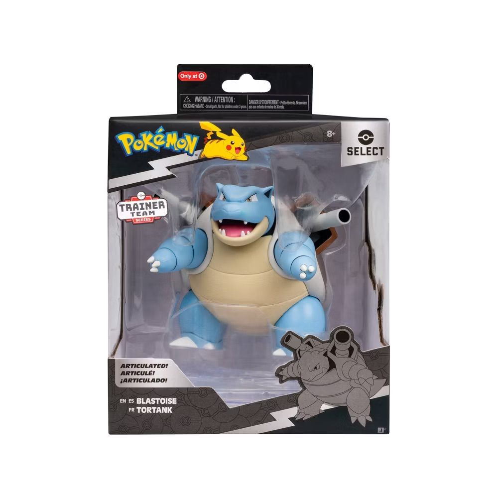 Figura de Acción Pokemon Select Series 5 Blastoise Exclusivo