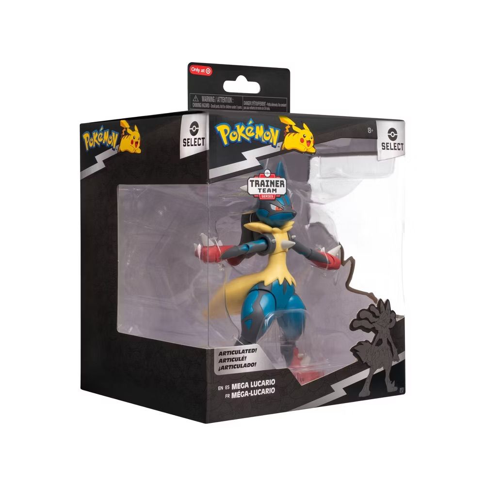 Figura de Accion Pokemon Select Series 5 Mega Lucario Exclusivo
