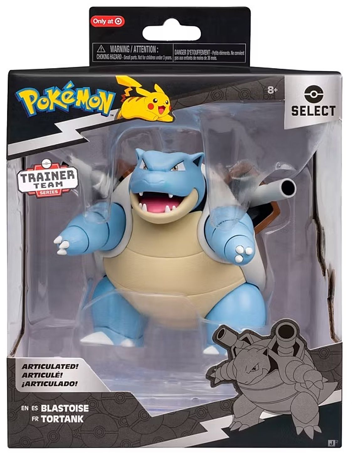 Figura de Accion Pokemon Select Series 5 Blastoise Exclusivo