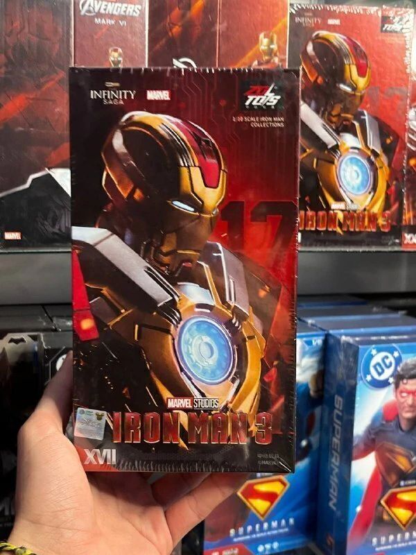 Figura Ironman 3 Avengers Iron Man Mark 17 Zd Toys Infinity Saga