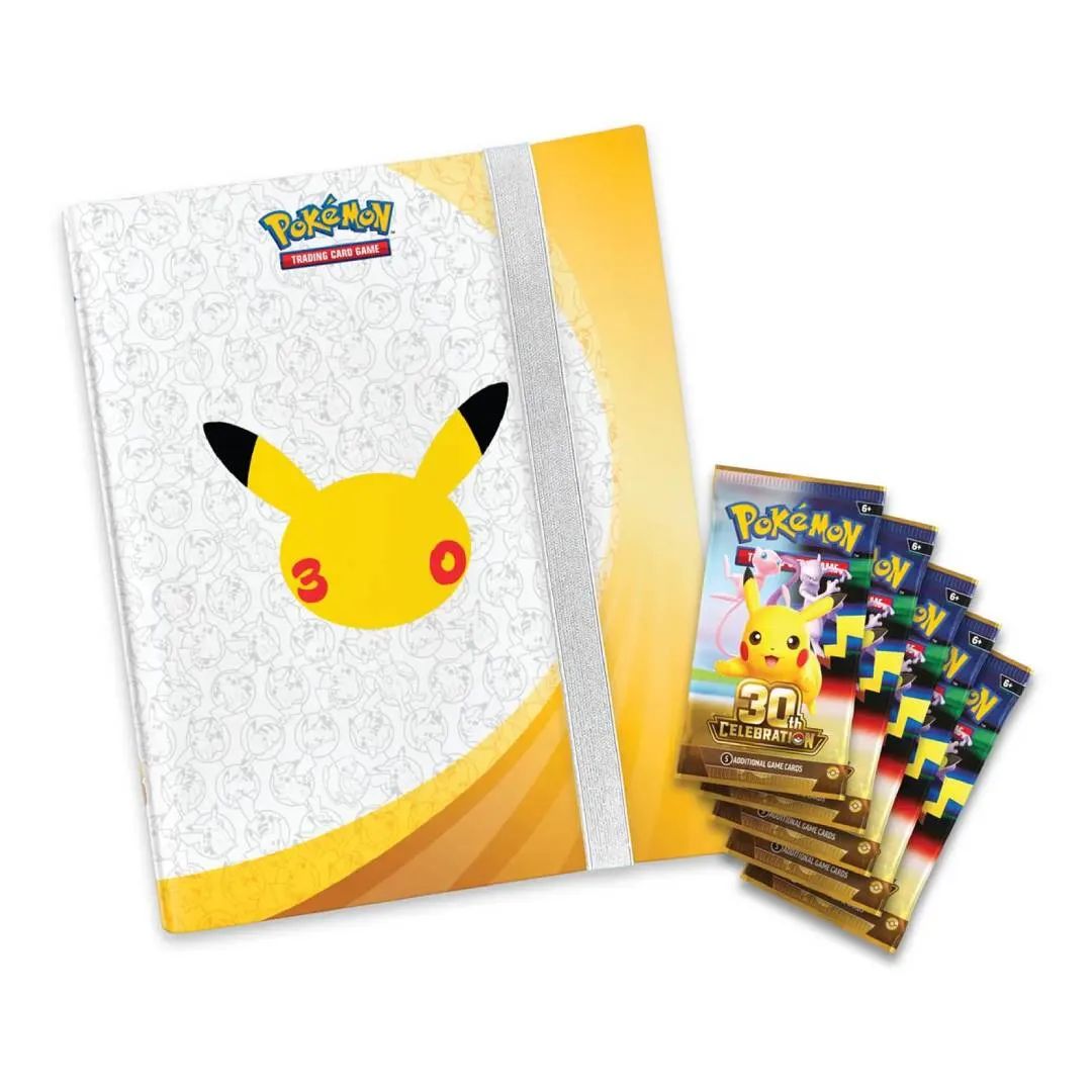 TCG Pokemon 30 Aniversario  BINDER Collection CARPETA PARA COLECCION ESPAÑOL
