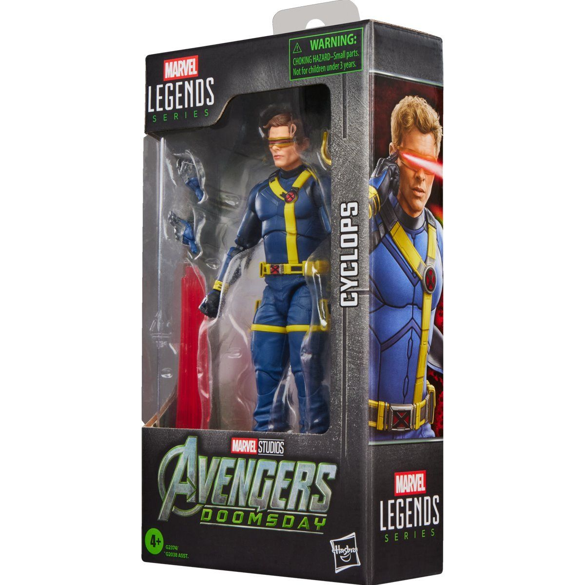 Figura de Accion Ciclope Marvel Legends Avengers Dooms Day Cyclops