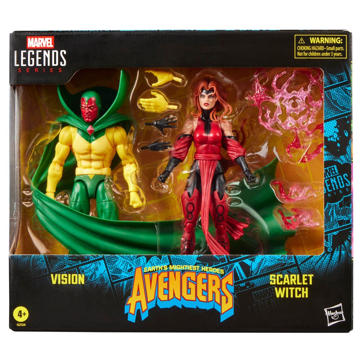 Figura Avengers The Crossing Marvel Legends Vision & Scarlet Witch