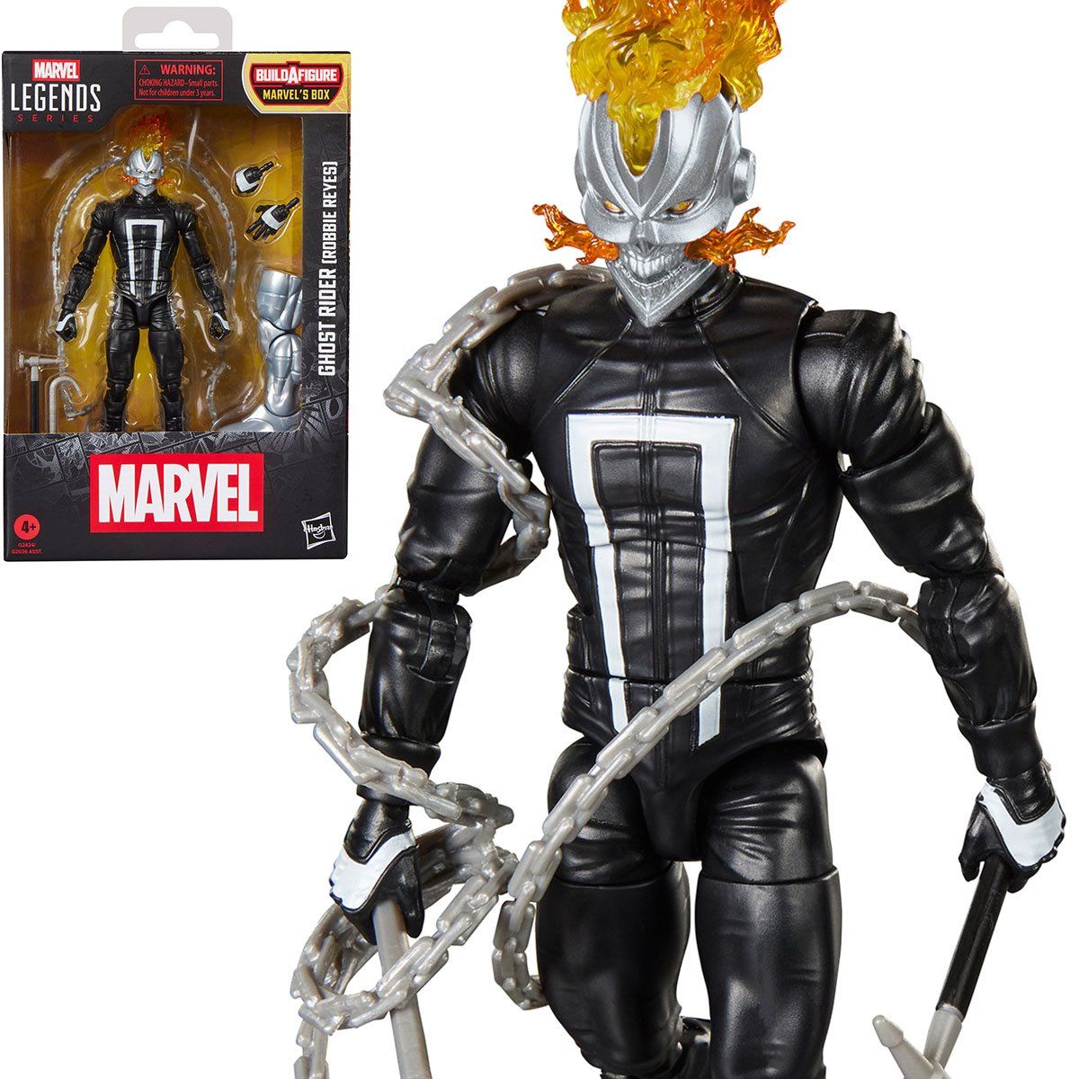 Figura  de Accion All New Ghost Rider Marvel Legends Ghost Rider Robbie