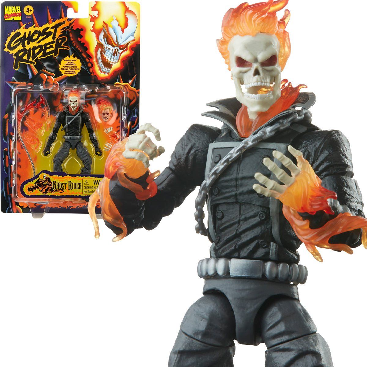 Figura Acción Marvel Legends Retro Collection Ghost Rider