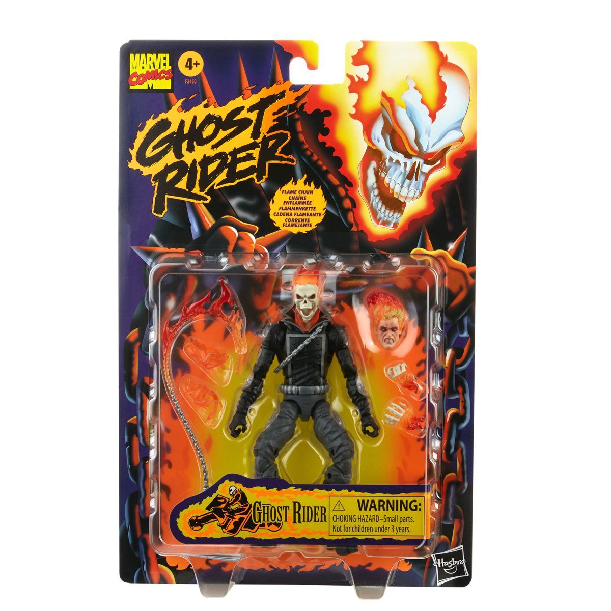Figura Acción Marvel Legends Retro Collection Ghost Rider