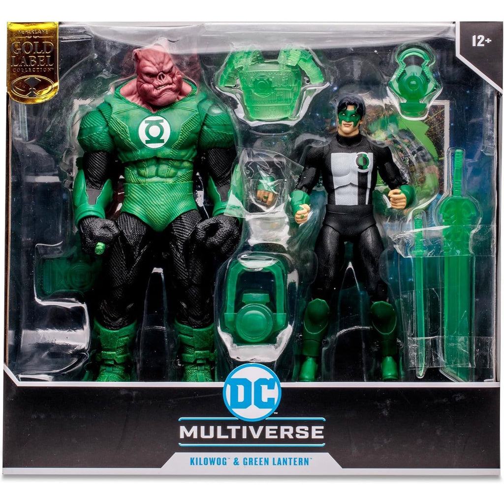 DC Kilowog & Green Lantern Gold Label Linterna Mcfarlane