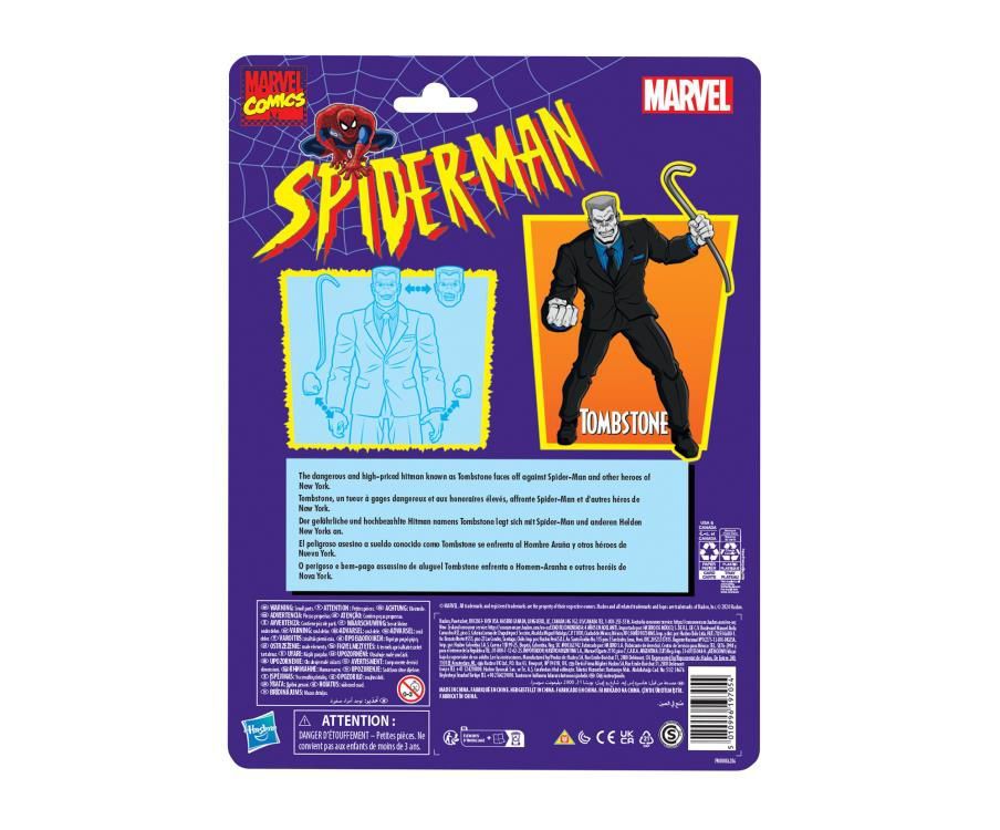 Spider-man Marvel Legends Retro Collec Tombstone Spiderman