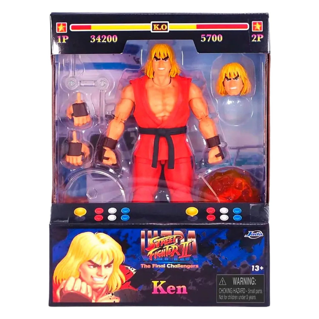 Figura Ultra Street Fighter Ken Jada Toys