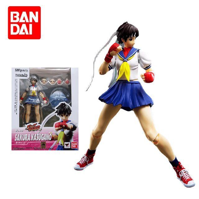Figuira Street Fighter SH Figuarts Sakura Kasugano
