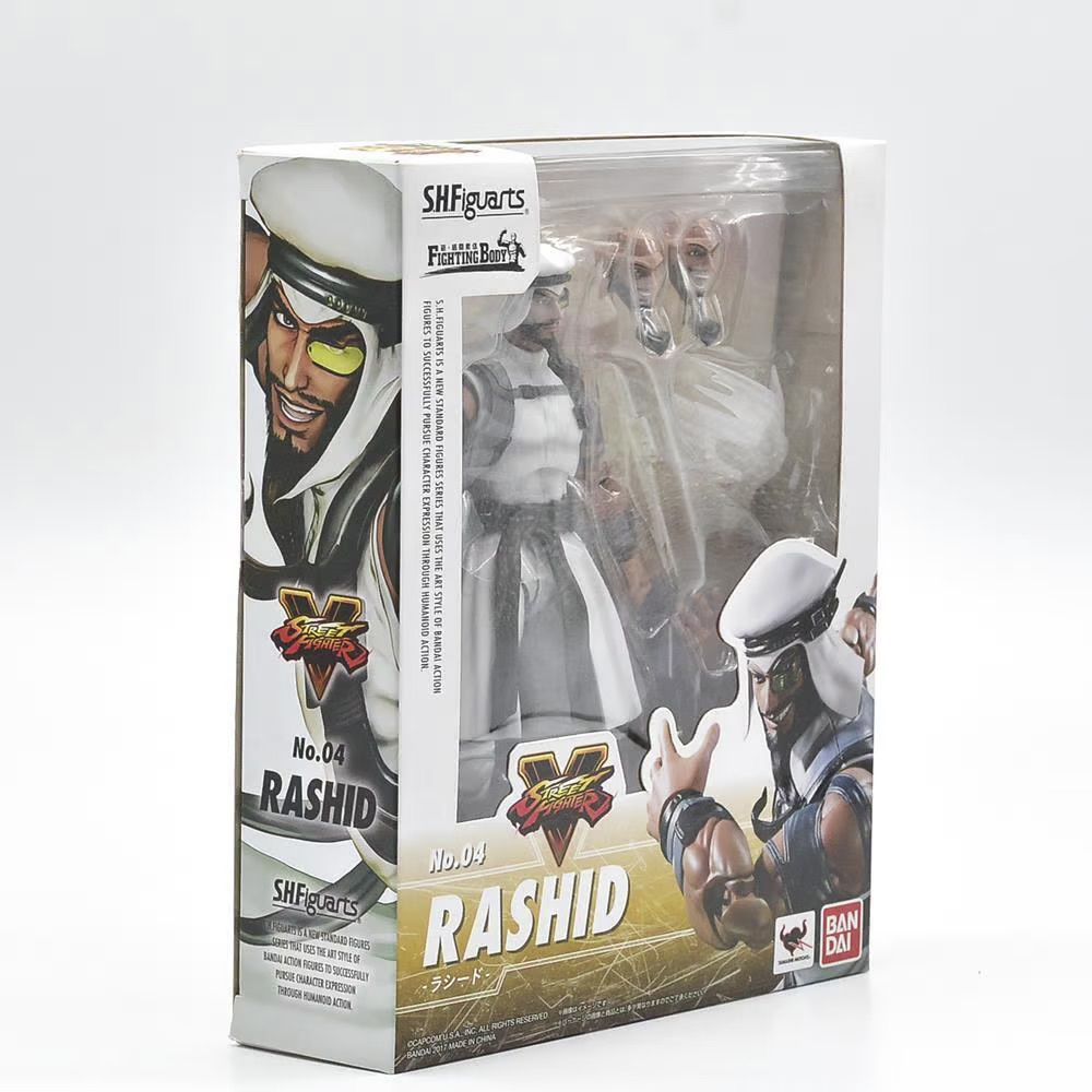 Figura Street Fighter V SH Figuarts Rashid