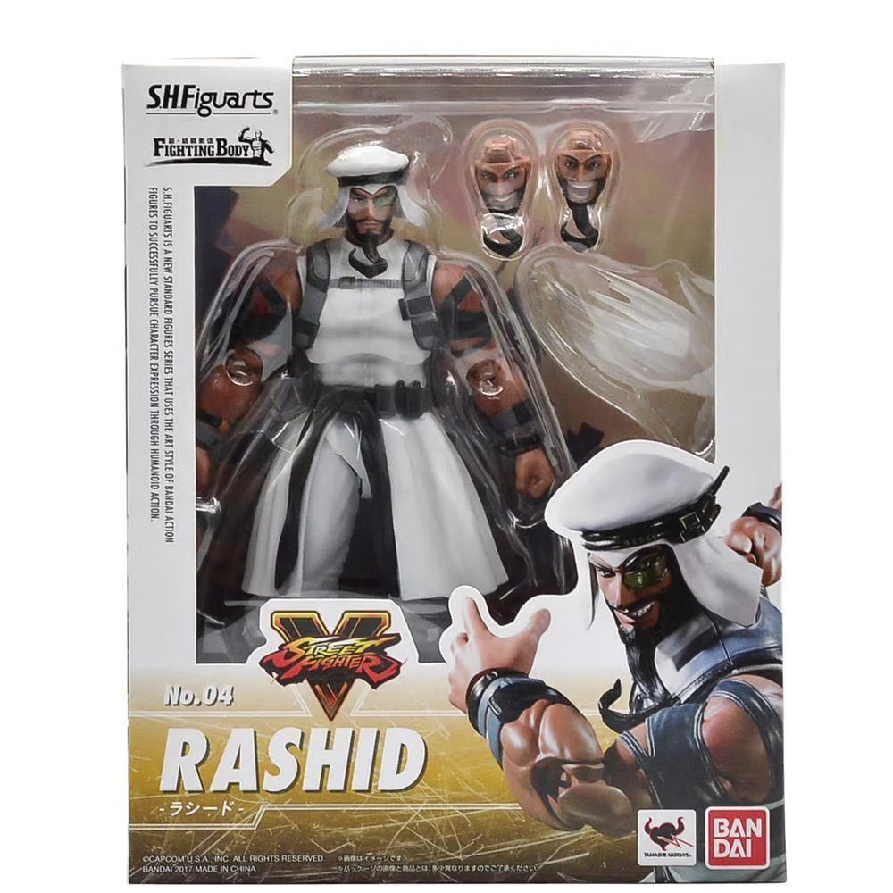 Figura Street Fighter V SH Figuarts Rashid