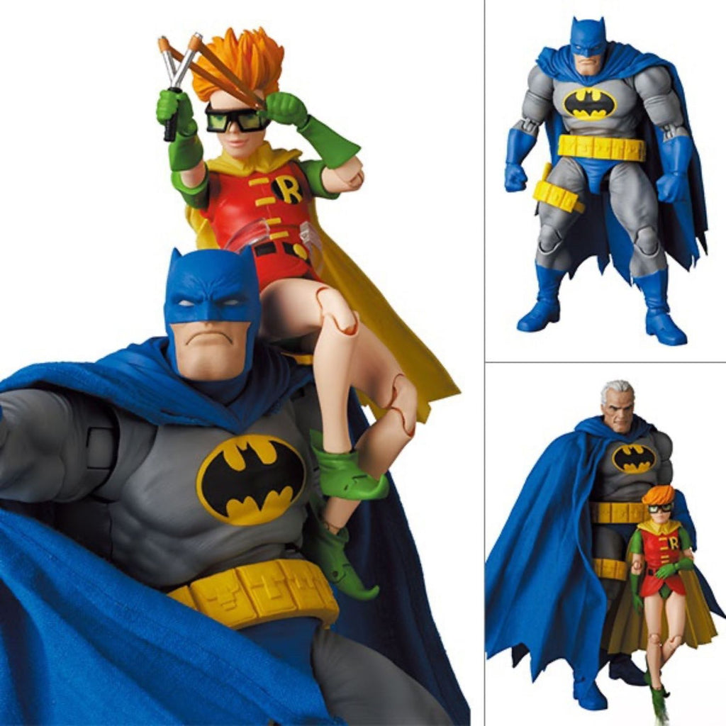 Figura The Dark Knight Returns MAFEX 139 Batman & Robin