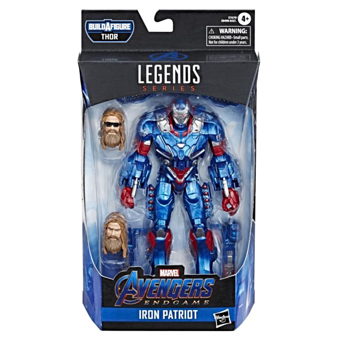 Figura Avengers Endgame Marvel Legends Iron Patriot Ironman