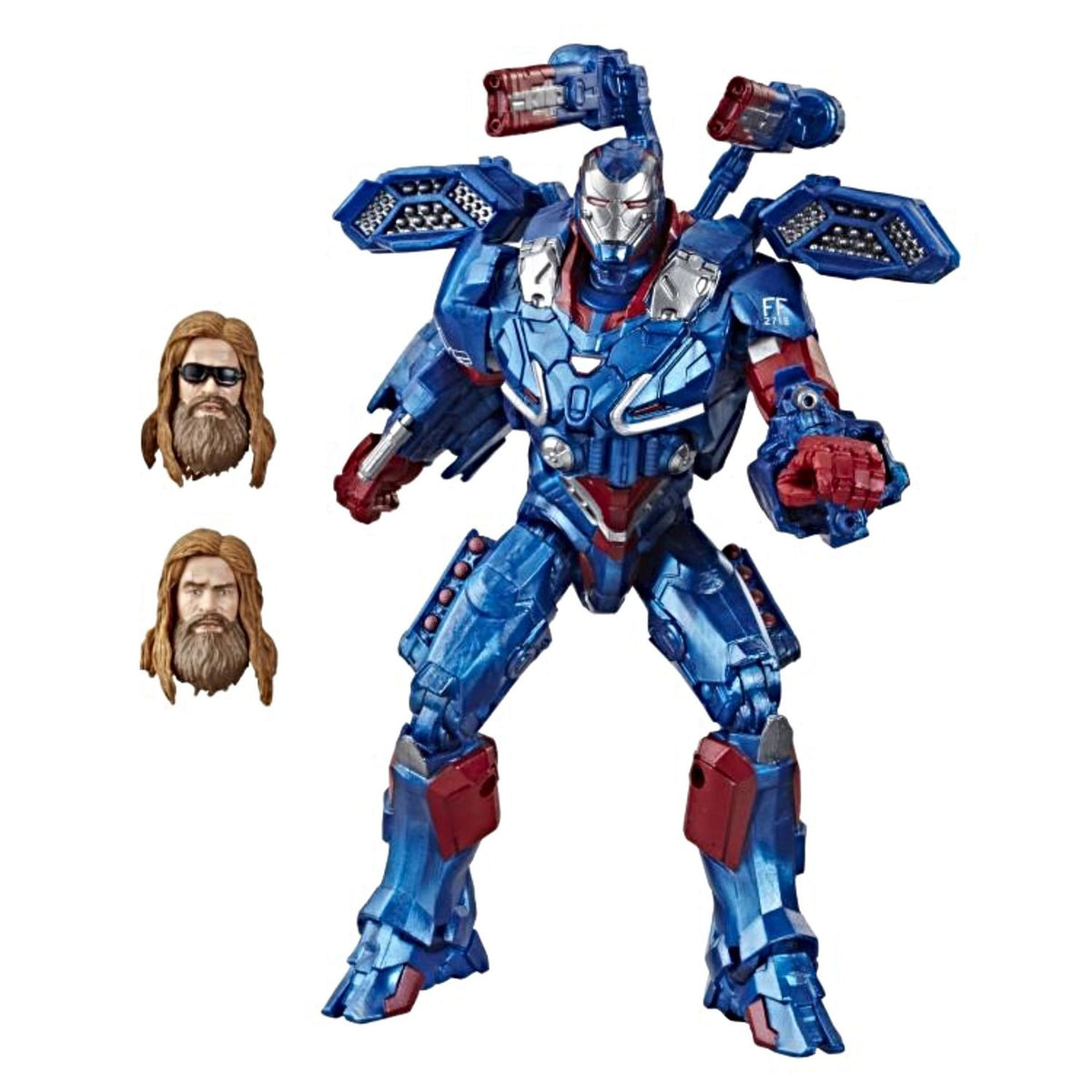 Figura Avengers Endgame Marvel Legends Iron Patriot Ironman