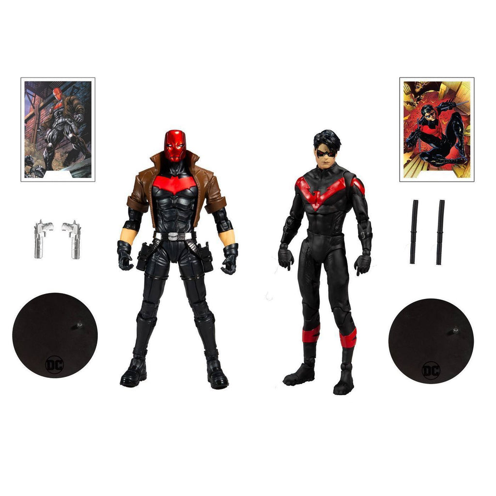 Mcfarlane DC Multiverse Nightwing vs Red Hood