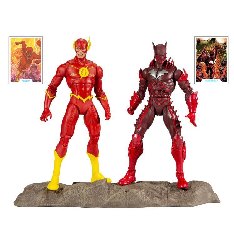 DC Multiverse Batman Red Death & The Flash Mcfarlane