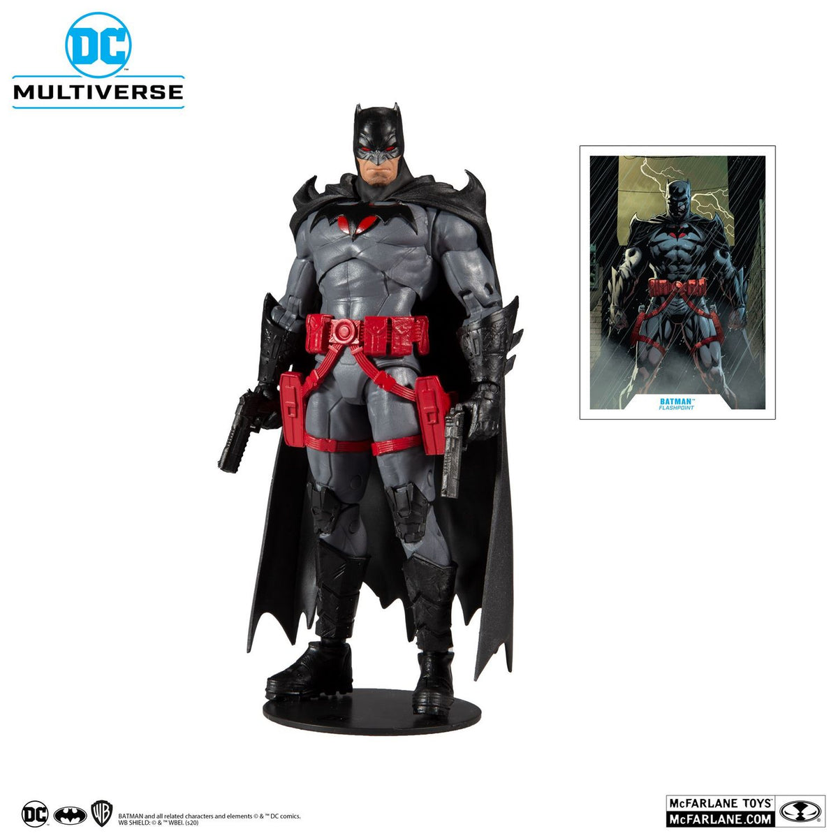 Figura de Acción Batman FlashPoint DC Multiverse Mcfarlane