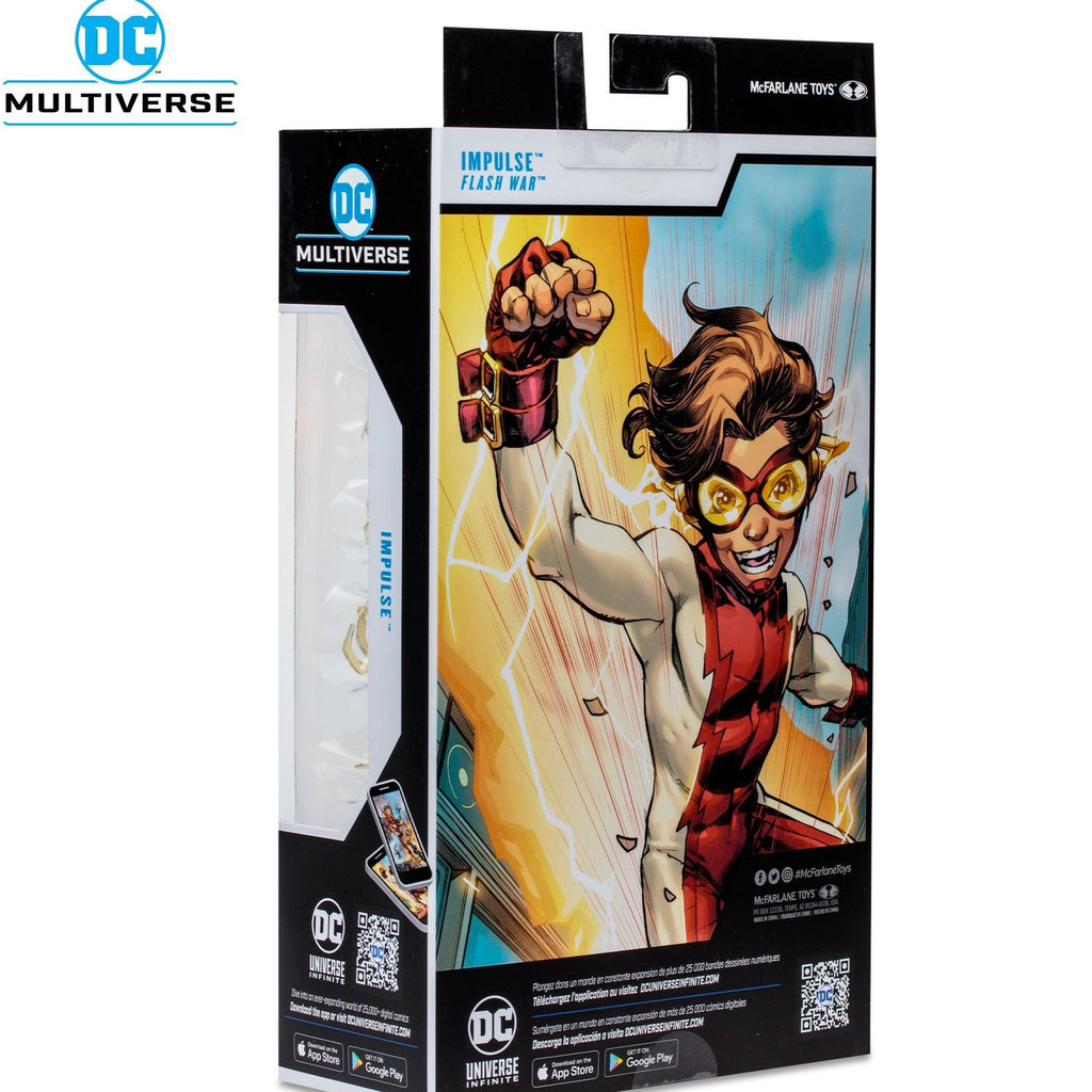 Impuse DC Multiverse Flash War Gold Label Mcfarlane