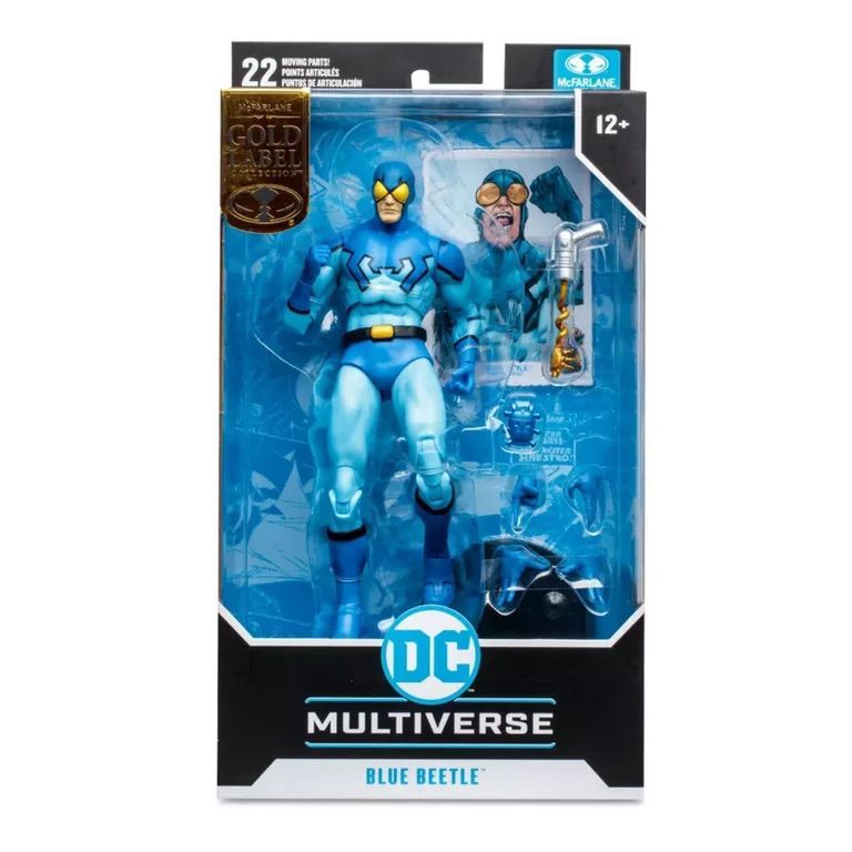 Figura DC Multiverse Blue Beetle Gold Label Mcfarlane