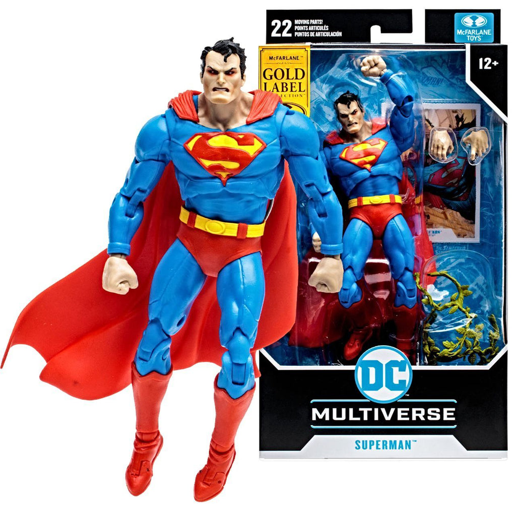 Figura Superman Hush Variant Gold Label Mcfarlane