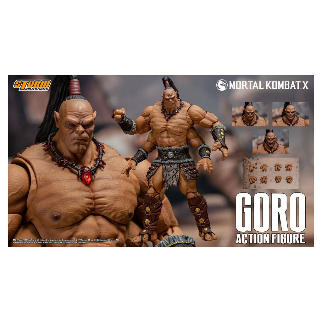 Figura de Accion Goro Mortal Kombat X Storm Collectibles