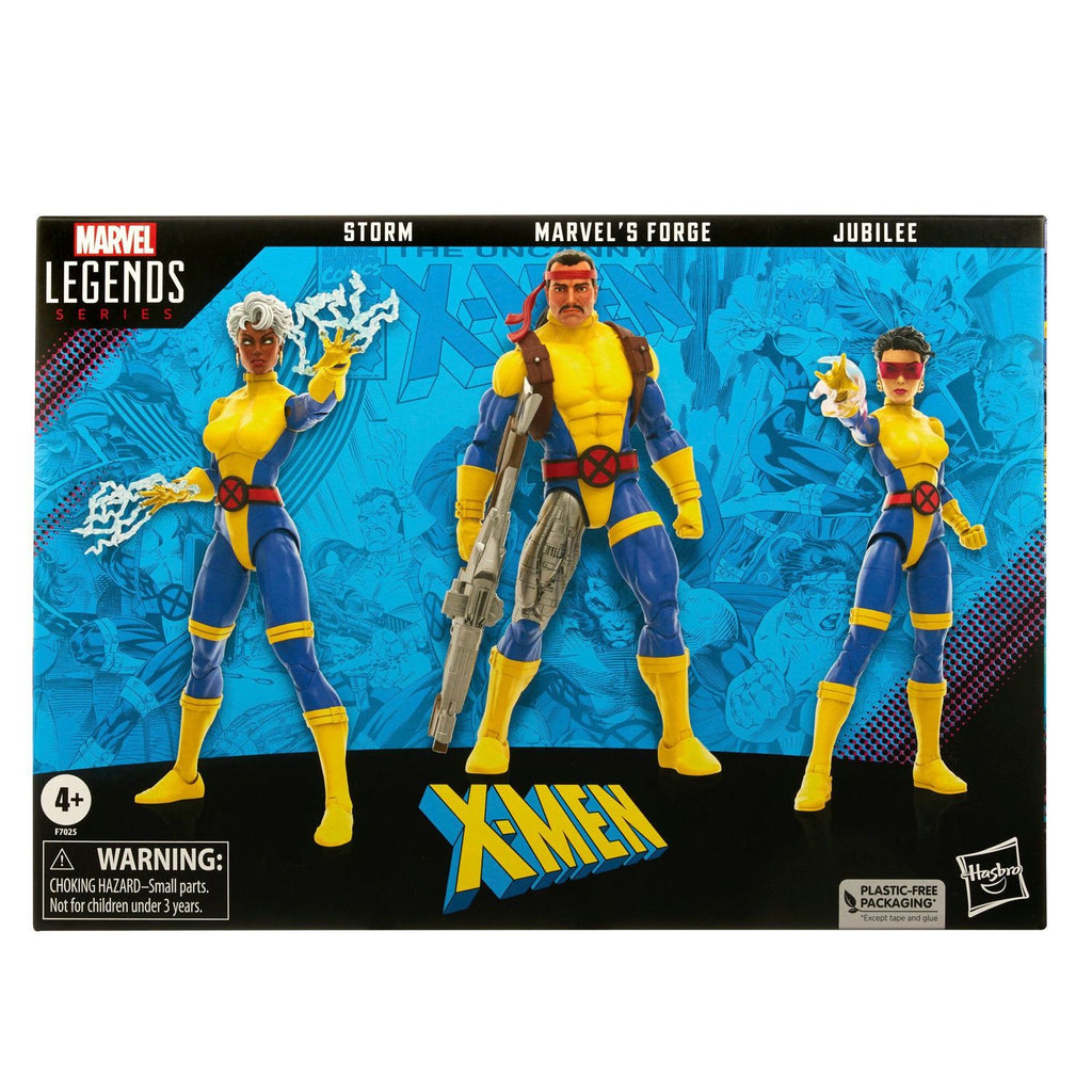 X-Men 60th Anniversary Marvel Legends Forge Storm & Jubilee