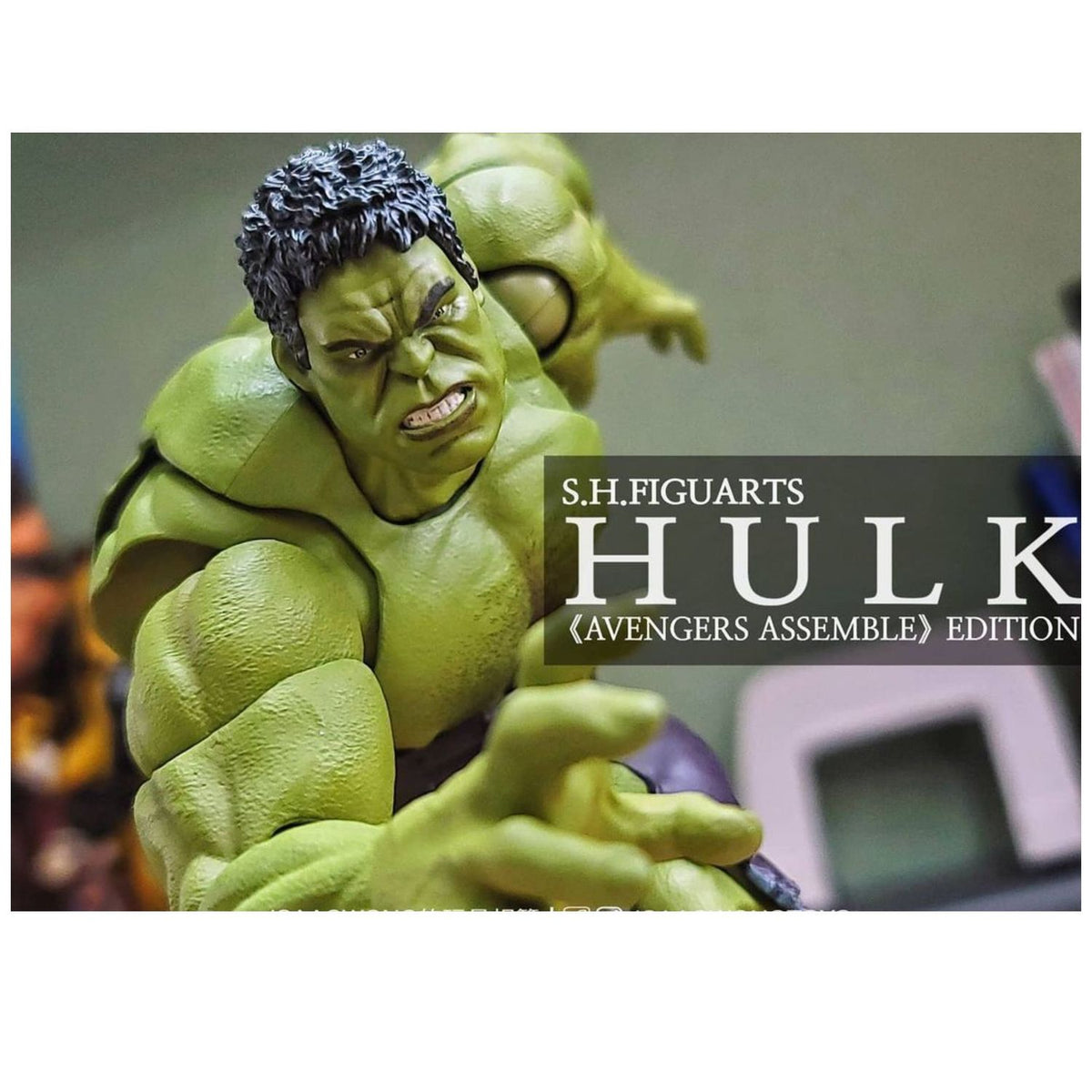 Figura de Acción SH Figuarts Hulk Avengers Assemble