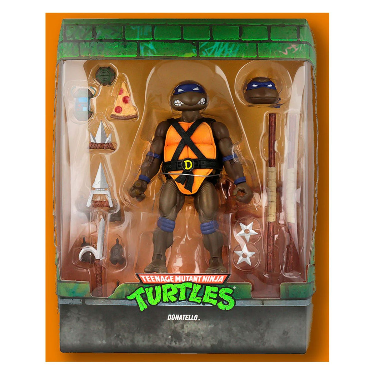 Figura de Acción Tortugas Ninja Turtles ULTIMATES Donatello