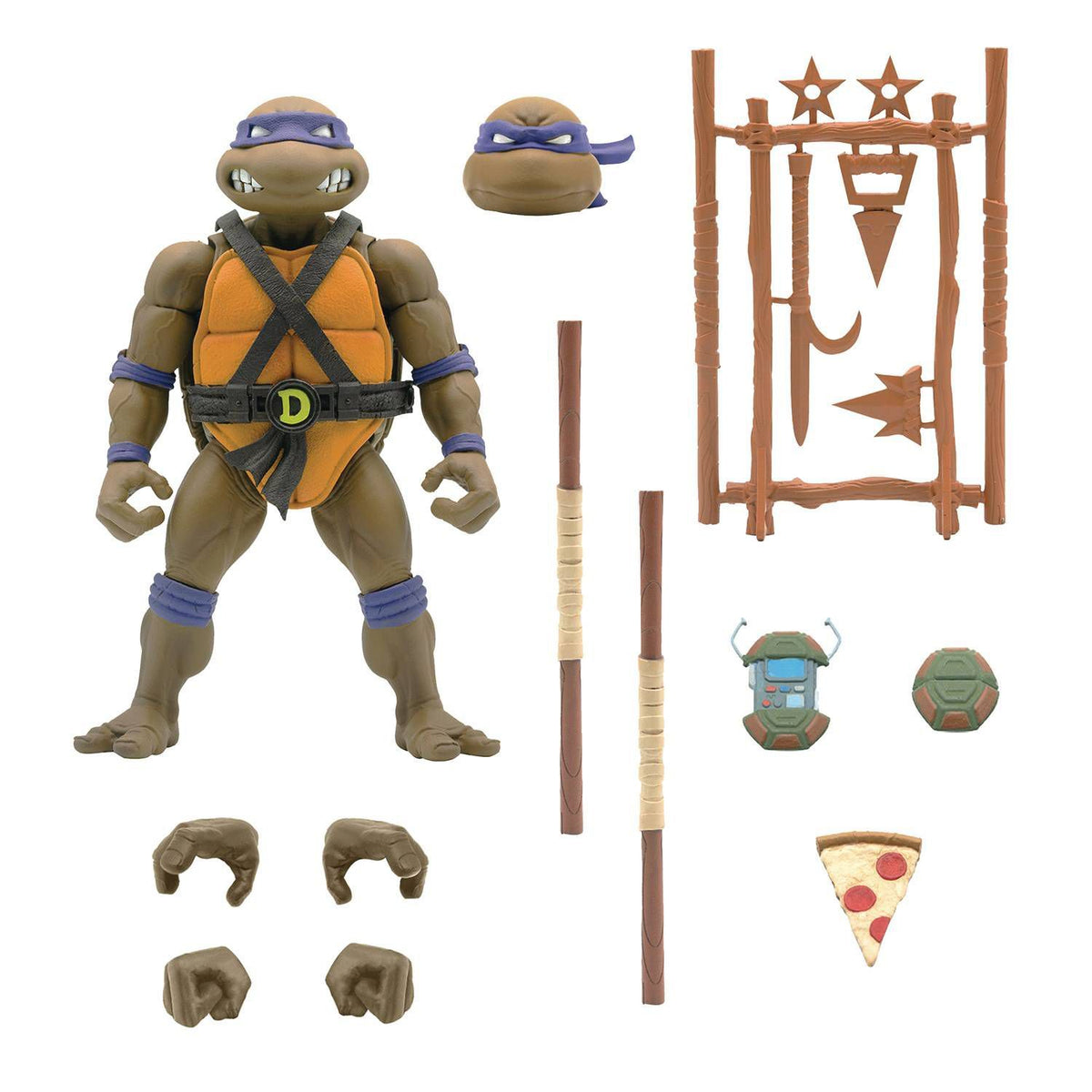 Figura de Acción Tortugas Ninja Turtles ULTIMATES Donatello