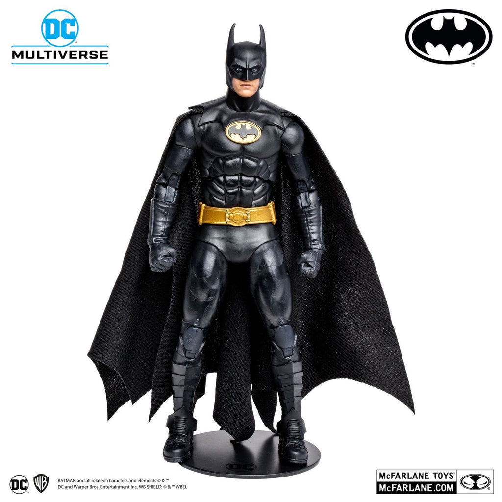 DC Multiverse 1989 Batman & Batmobile Gold Label Mcfarlane